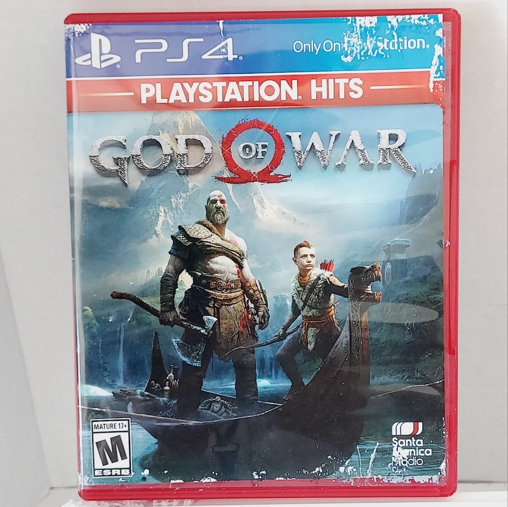 PS4 God of War Playstation Hits 🤍game discs